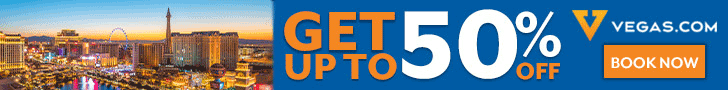 Save up to 50% on Vegas deals at Vegas.com