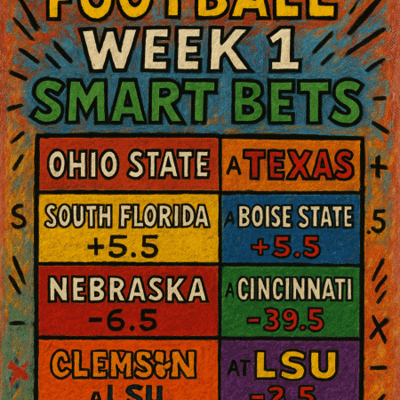 College Football Week 1: Bet Smart, Not Every Game—Your Friday Playbook