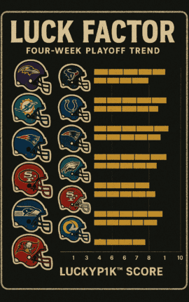 The Final Four Weeks Where Belief Meets the NFL Playoff Reality