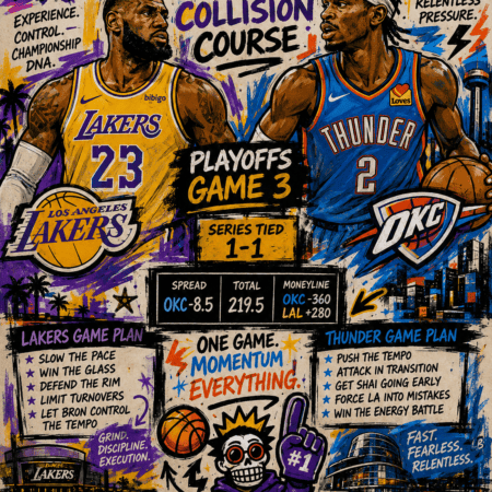 Lakers vs Thunder: Oklahoma City Smells Blood as LeBron Faces a Defining Playoff Night