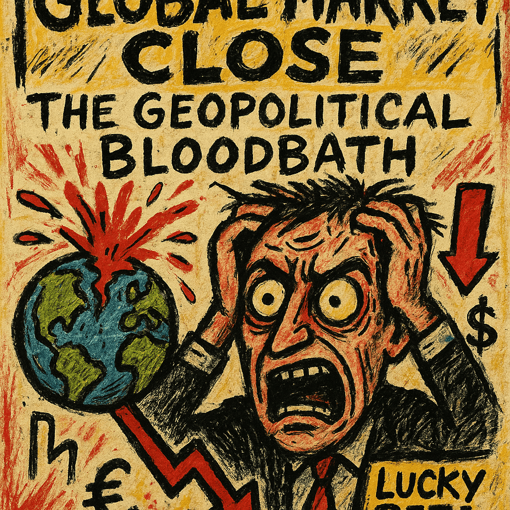 Global Market Close: The Geopolitical Bloodbath