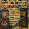 NHL Playoff Betting Report: Colorado Avalanche vs Vegas Golden Knights – Odds, Series Status, Game Time, and Betting Edge