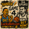 OKC Thunder vs SA Spurs Game 4