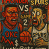 OKC Thunder vs San Antonio Spurs Game 2 Betting Report