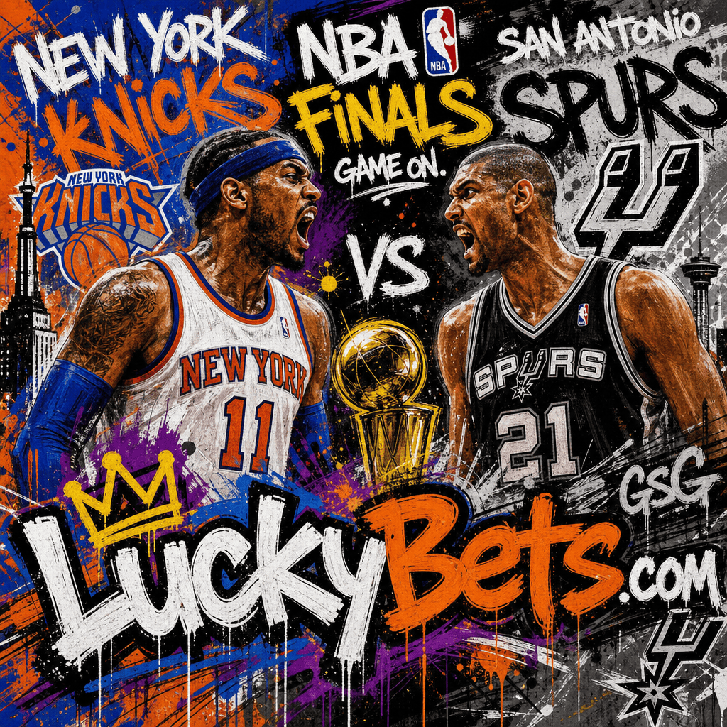LuckyBets NBA Finals Artwork