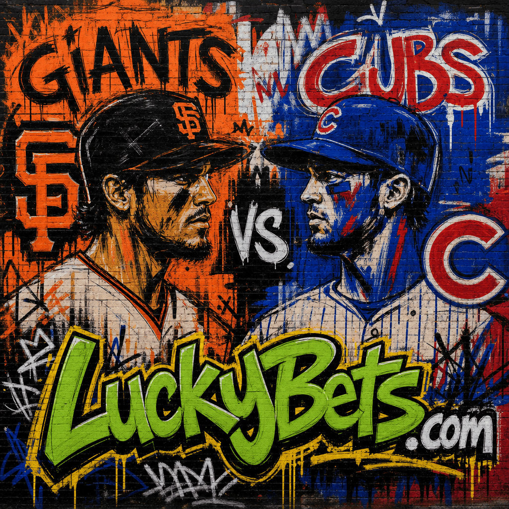 SF Giants vs Chicago Cubs Graffiti