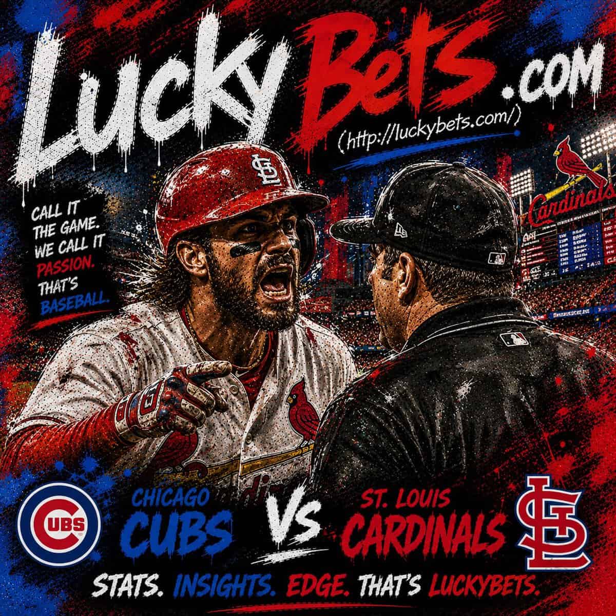Cubs vs Cardinals Artwork