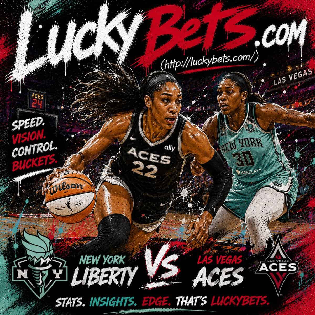NY Liberty vs Las Vegas Aces July 30
