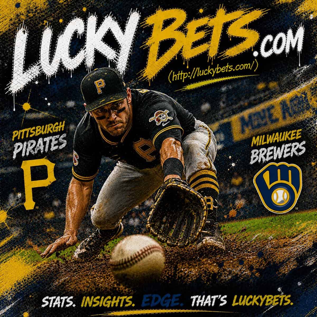 Pirates vs Brewers Action