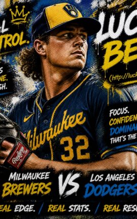 Brewers vs Dodgers: Sharp Market Tension and the Efficiency Edge
