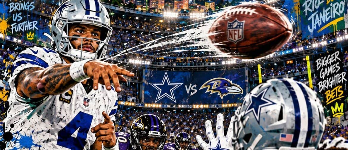 Baltimore Ravens vs Dallas Cowboys Betting Analysis: The Rio Blitz Edge
