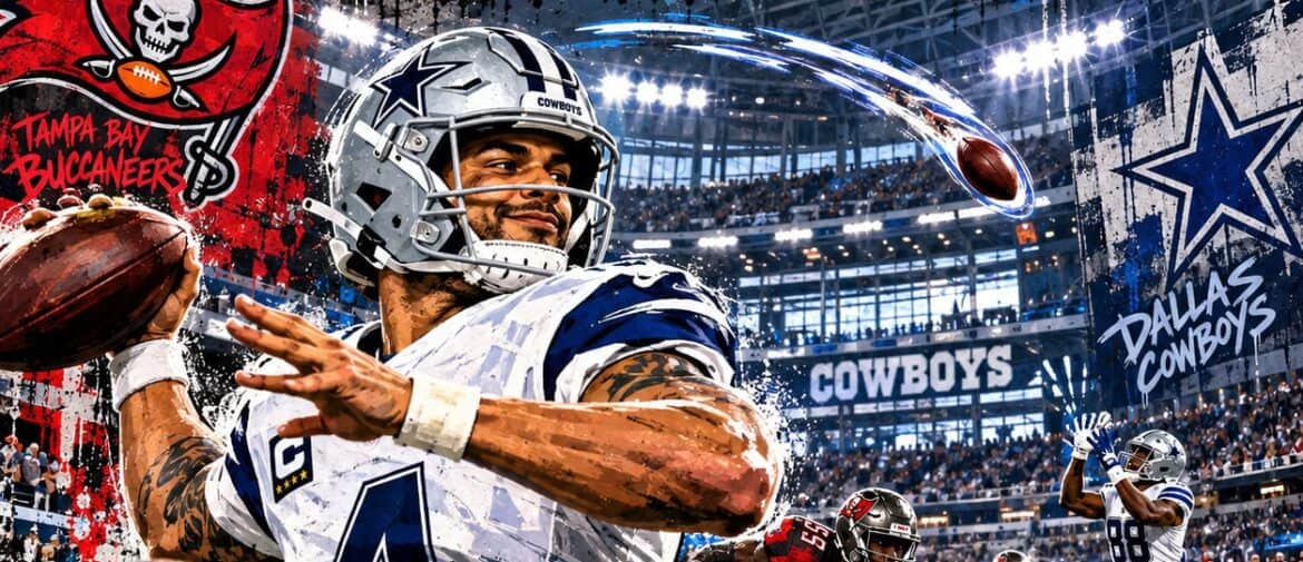 Tampa Bay Buccaneers vs Dallas Cowboys Betting Analysis: The Rookie Gamble and the Heavy Favorite